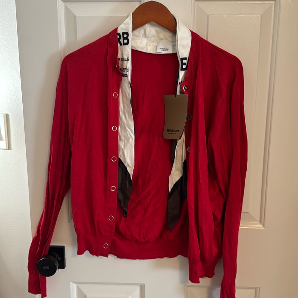 Burberry cardigan